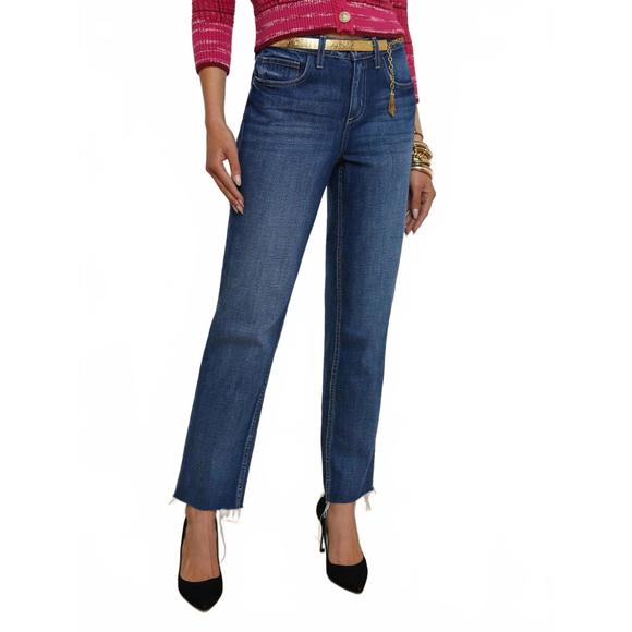 NEW L'AGENCE milana low rise stovepipe jeans in arco - Picture 1 of 4